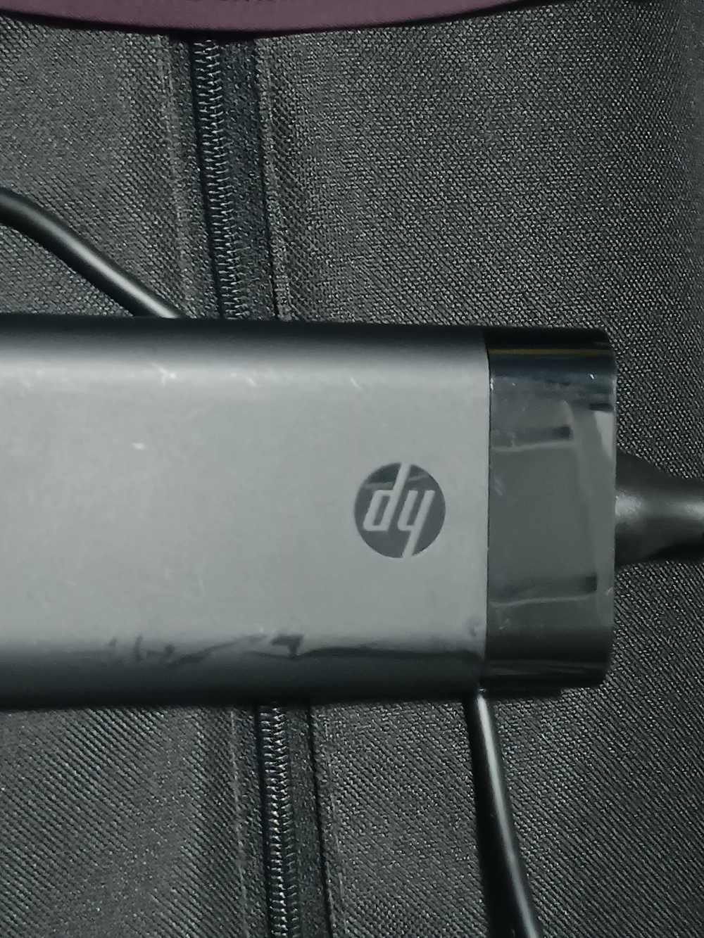 HP Black Laptop Power Adapter Charger